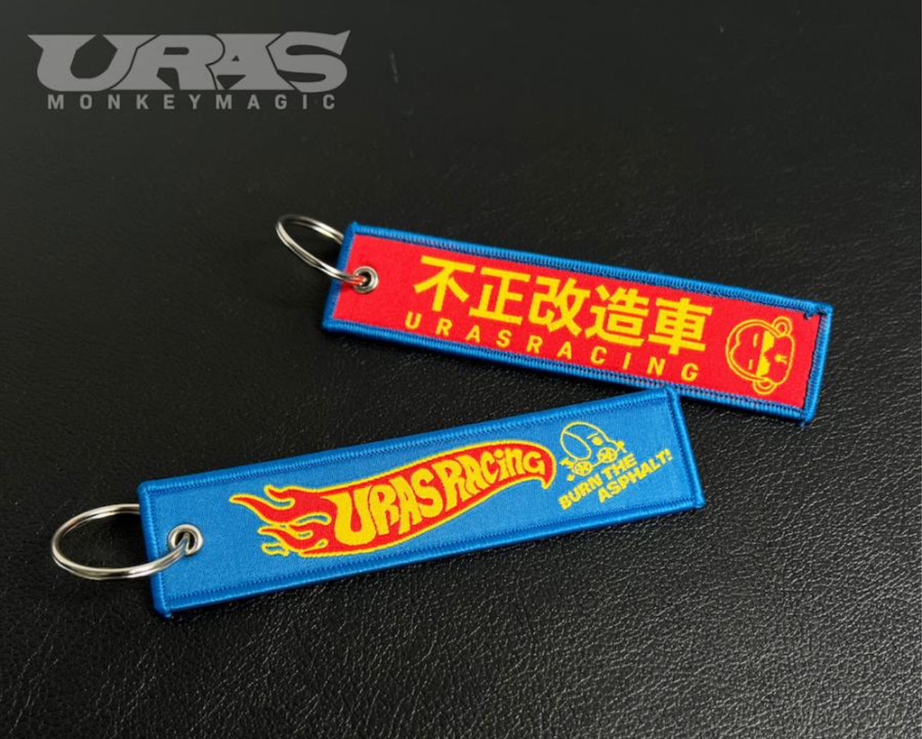 URAS Japan ‘Illegally Modified Car’ Jet Tag Keychain
