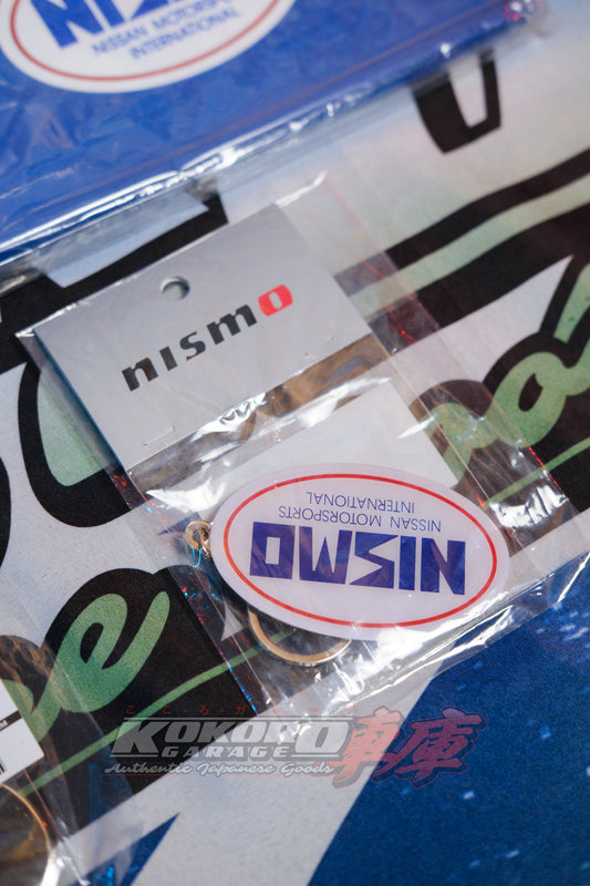 Authentic Nissan Old Logo NISMO 40th Anniversary Heritage Program Metal Keychain