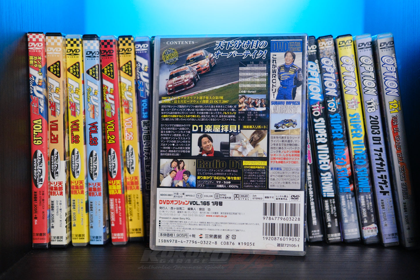 Option Video DVD Volume No.165 - January 2008