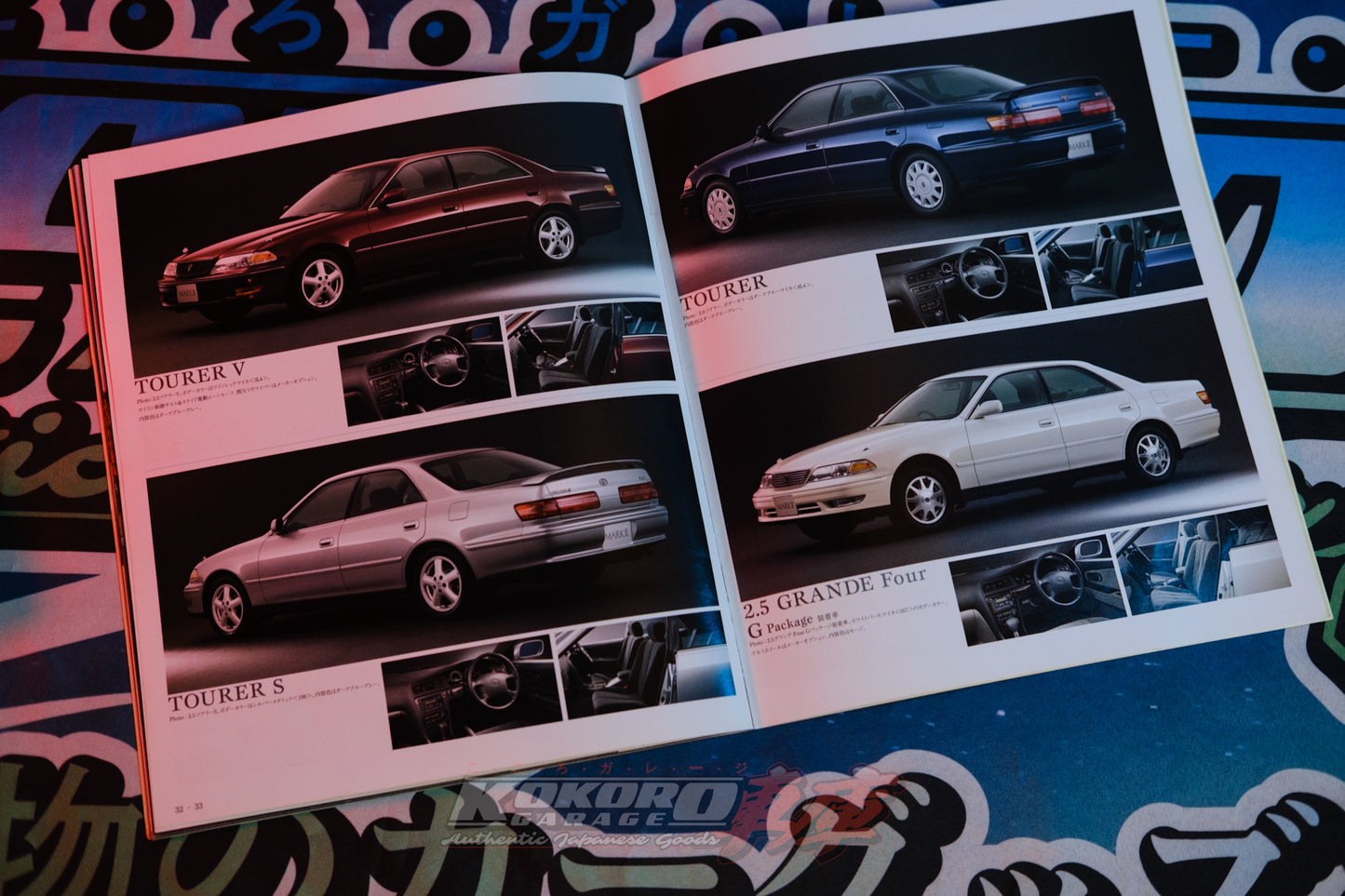Toyota Mark II JZX100 OEM Dealer Catalog