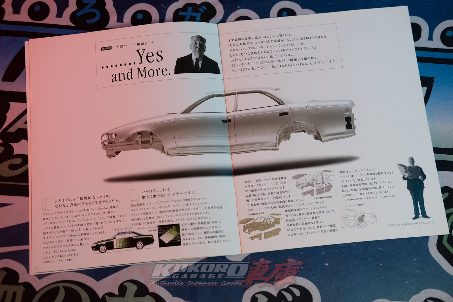 Toyota Mark II JZX90 Alfred Hitchcock OEM Dealer Catalog