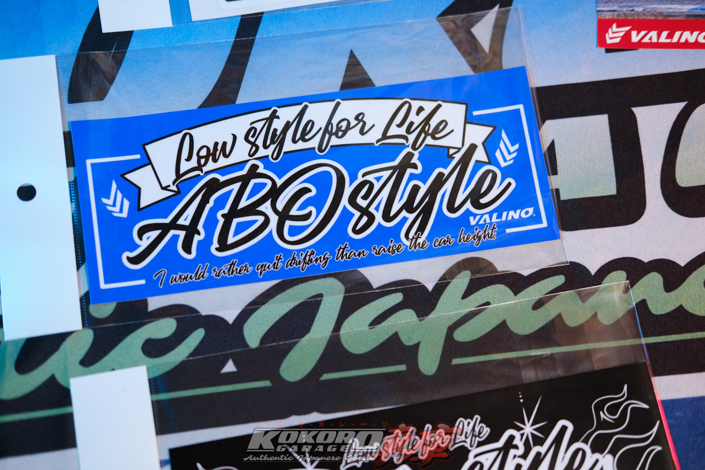 Team A~BO~MOON Japan R32 Skyline Drift Team Stickers
