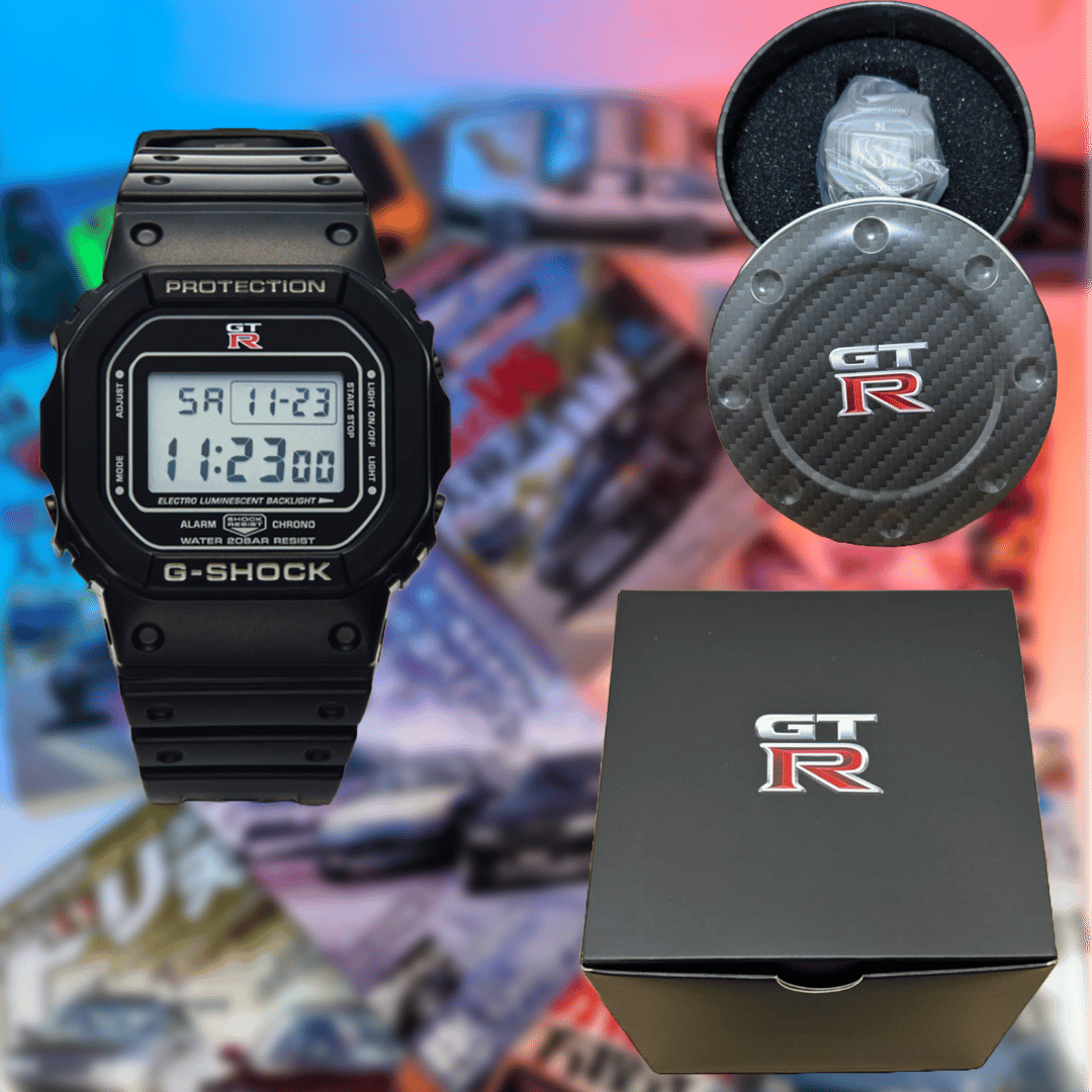 Authentic Nissan GT-R G-Shock Watch KWA20-03T10 – Kokoro Garage Authentic Nissan GT-R G-Shock Watch KWA20-03T10 – Kokoro Garage