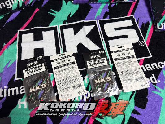 HKS Super Racing Oil Color Air Freshener 3PC