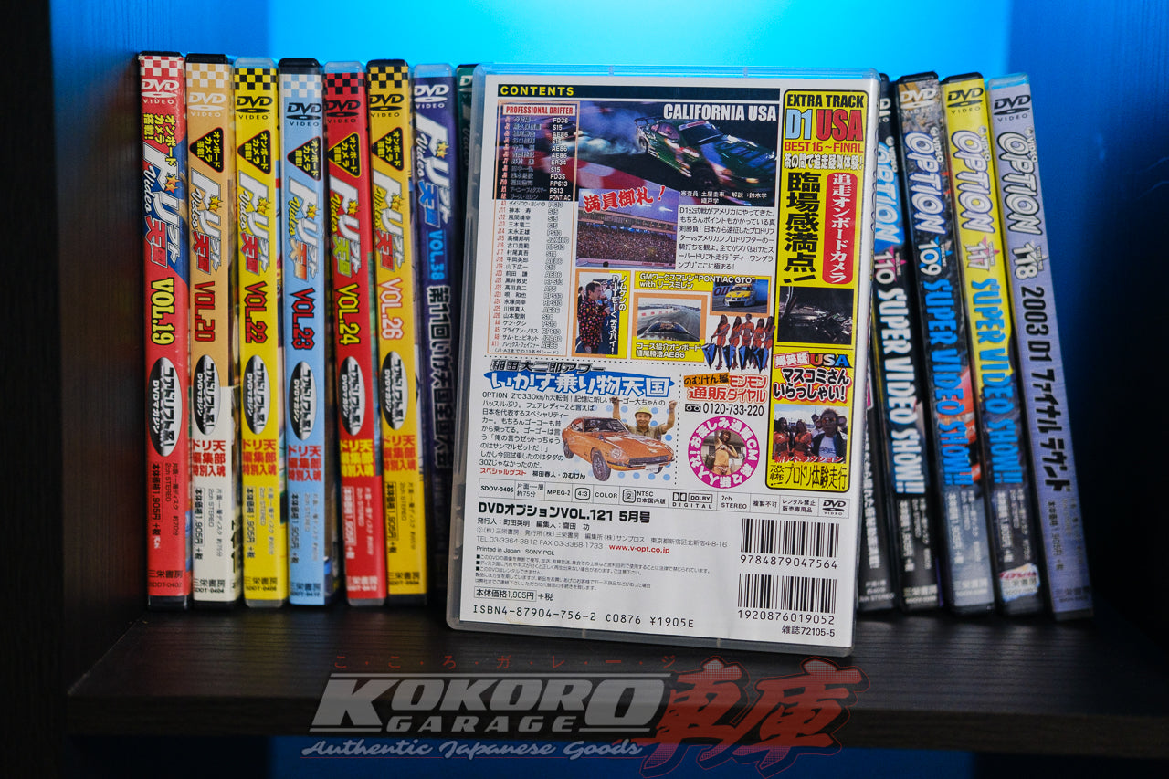 Option Video DVD Volume No.121- May 2004