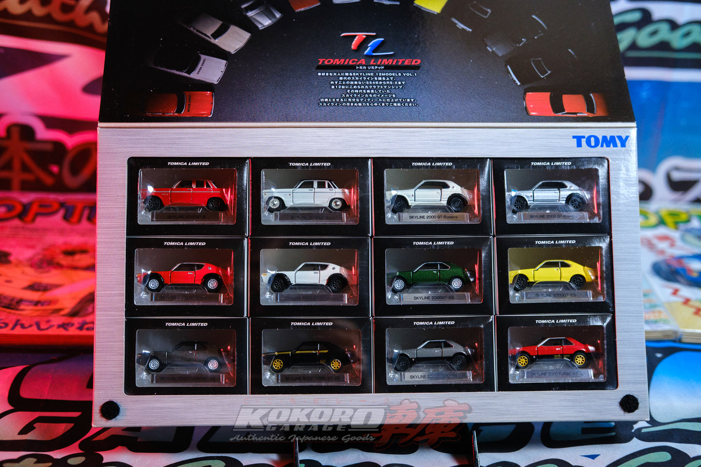 Tomy Tomica Limited Nissan Skyline 12 Models Vol. 1