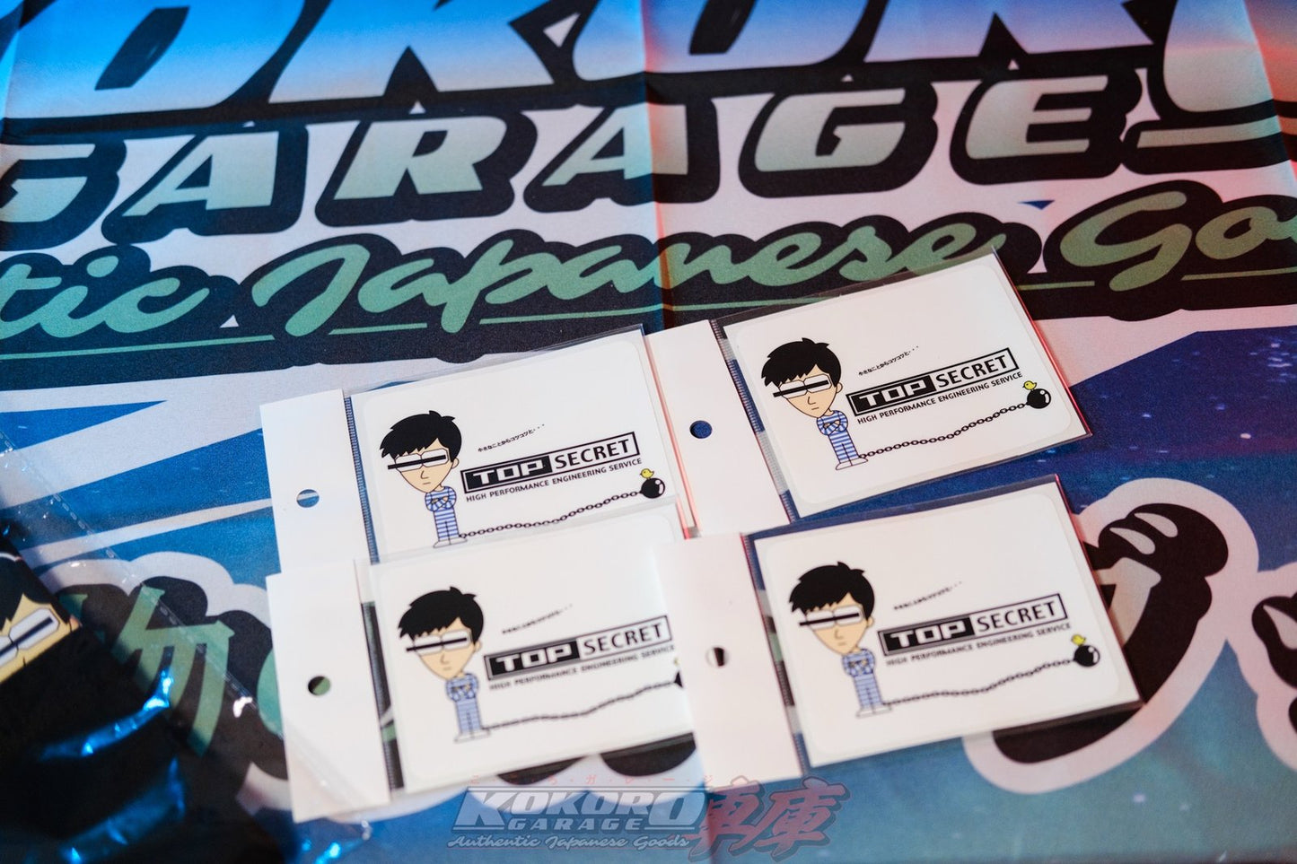 Top Secret Japan Smoky Nagata Sticker