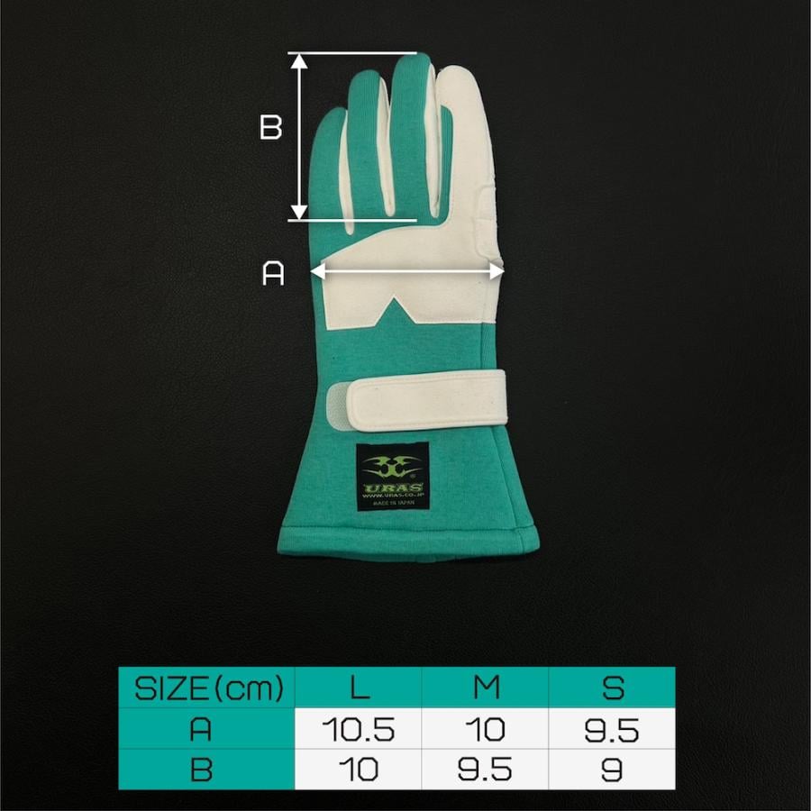 URAS Racing Gloves - Pink, Size Large
