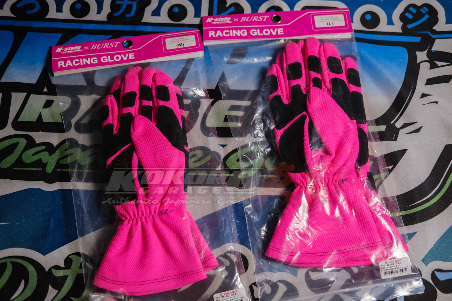 N-Style Team Burst Driving Gloves