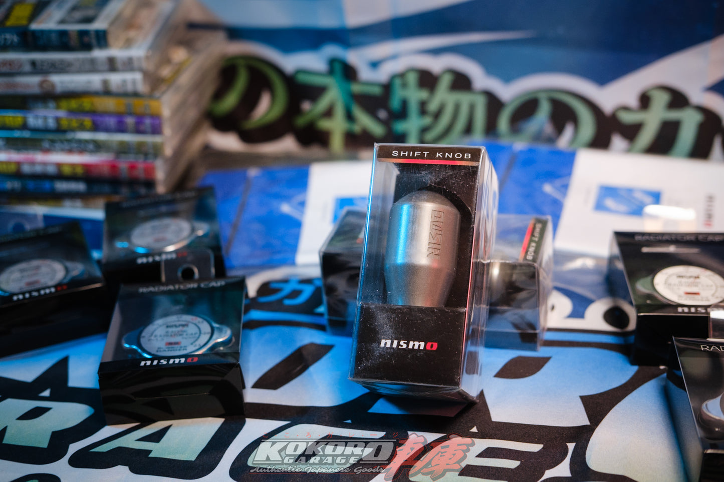Nissan NISMO Old Logo 40th Anniversary Titanium GT Shift Knob