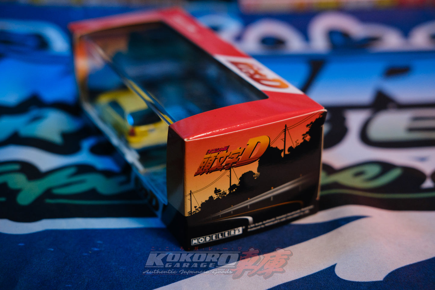 Brand New Unopened Modellers 1/64 Initial D Set Vol.9 Daiki Ninomiya Civic (EK9) & Smiley Sakai Integra (DC2)