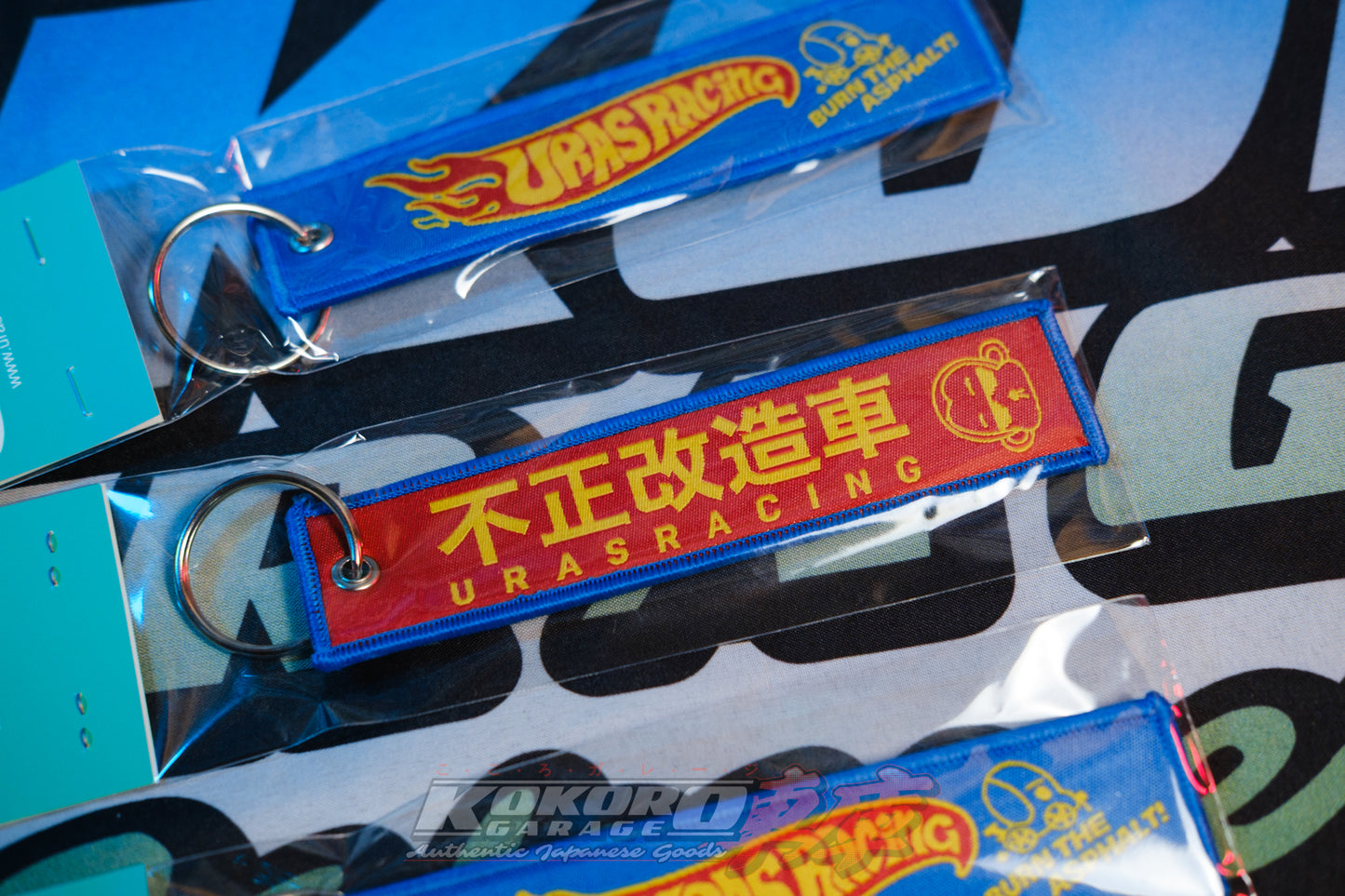 URAS Japan ‘Illegally Modified Car’ Jet Tag Keychain