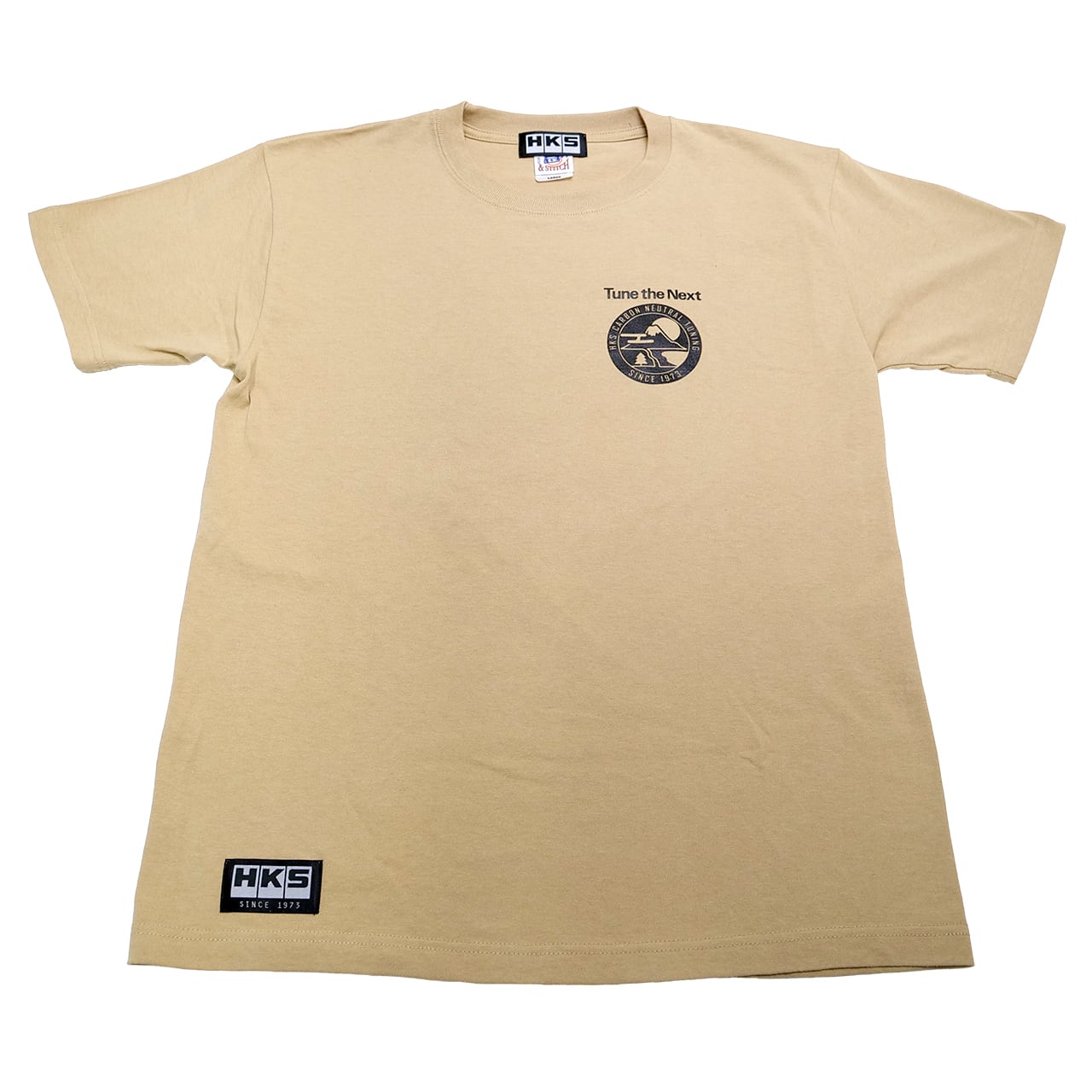 HKS Japan Exclusive 'Tune the Next' T-Shirt - Sand/Grey/White