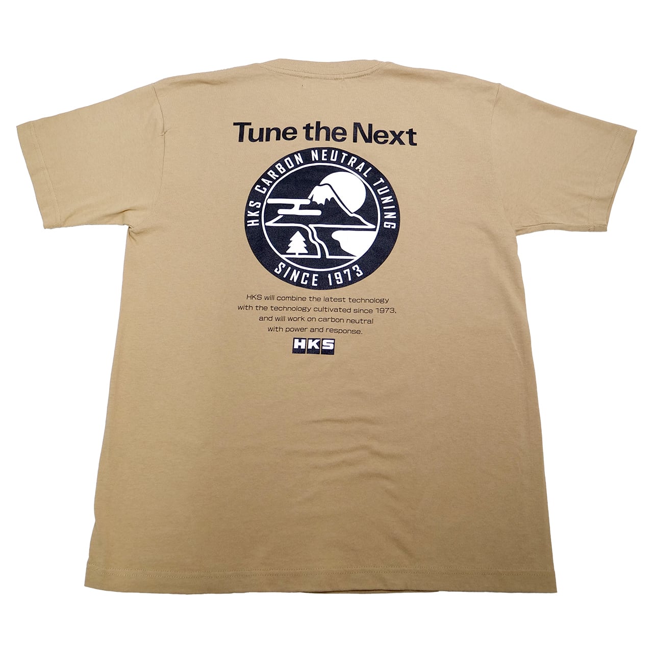 HKS Japan Exclusive 'Tune the Next' T-Shirt - Sand/Grey/White