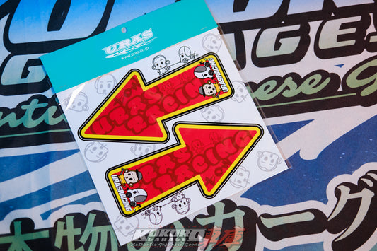 URAS Arrow Towing Sticker Set New Style