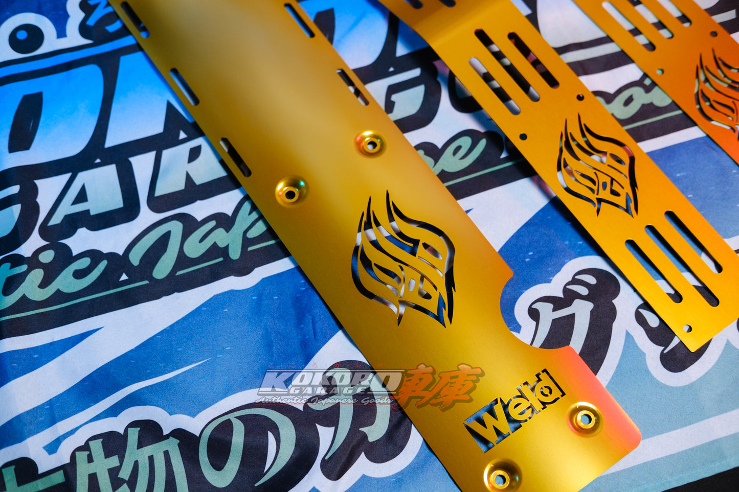 Weld Japan Heat Sink Cover JZX100 JZX110 1JZ VVT-i