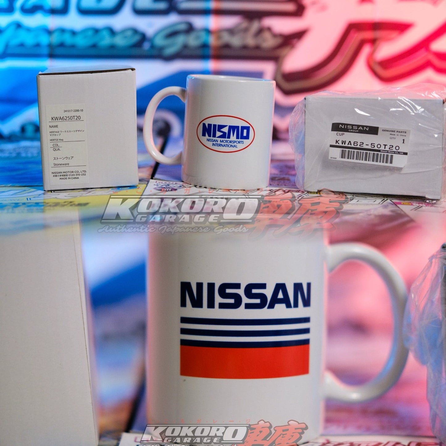 Authentic Old Logo NISMO Coffee Mug - Nissan Heritage Program