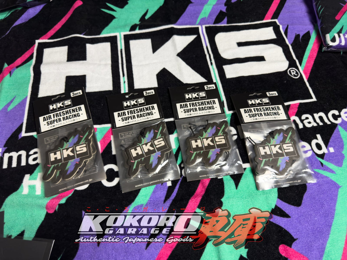 HKS Super Racing Oil Color Air Freshener 3PC Kokoro Garage hks-super-racing-oil-color-air-freshener-3pc-kokoro-garage