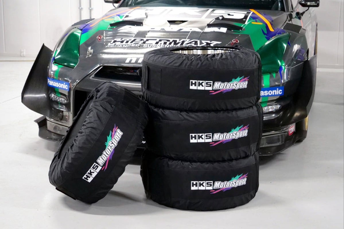 HKS Motorsport Oil Color Tire Tote